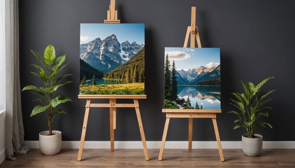 Découvrez les meilleurs chevalets en bois modernes pour vos affiches